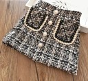 Meisjesrok met parels L1020 3
