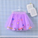 Meisjesrok met pompons L1001 18
