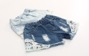 Meisjesshorts met kant J1267 2