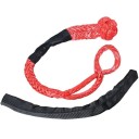 Měkká spona navijáku soft shackle 12pramenné lano UHMWPE ochranný návlek ruční uzel 0,5 x 22 palce Pro tažení a vyprošťování vozidel 4