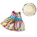 Mekko ja hattu nukelle A454 9