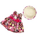 Mekko ja hattu nukelle A454 10