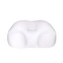 Měkký ergonomický polštář ve tvaru obláčku Paměťová pěna Relaxační podpora hlavy 40x25x10 cm 1