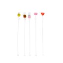 Mélangeurs à cocktail avec décoration 5 pcs 4