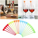 Mélangeurs de cocktail en forme de cœur 20 pcs 3