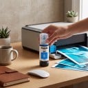 Μελάνι 104 Pro Epson EcoTank ET-2821 ET-2825 ET-2826 ET-2830 Αναγκαία σε φιάλη 70 ml Βασισμένο σε νερό Δείκτης Κυανός Αζουρέ 4