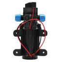 Membránové čerpadlo na vodu 12 V s příkonem 60 W a tlakem 120 PSI s průtokem 5 l za minutu o rozměrech 162 x 96 mm v černo-modré barvě 2