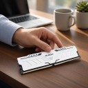Memória RAM 32 GB DDR4 2666 MHz em um módulo com XMP 2.0 e dissipador de calor metálico branco de 288 pinos para estação de trabalho e PC Intel e AMD 3