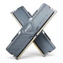 Memorie RAM DDR5 135 x 41 mm 32 GB 4800 MHz CL40 și 1,1 V cu ECC on-die gri pentru editare video și stații de lucru cu plăci Intel și AMD 2