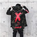 Men's Army Jacket with Cross J1409 3
