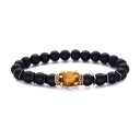Men's Beaded Bracelet H267 4