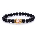 Men's Beaded Bracelet H267 22