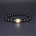 Men's Beaded Bracelet H267 24