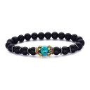 Men's Beaded Bracelet H267 26