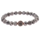 Men's Beaded Bracelet H286 3