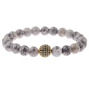 Men's Beaded Bracelet H286 6