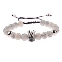 Men's Beaded Bracelet H286 16