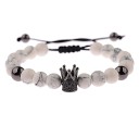 Men's Beaded Bracelet H286 18
