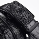 Men's Belt with Crocodile Pattern 6