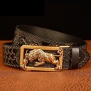Men's Belt with Tiger L389 5