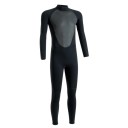 Men's Black Neoprene Full Body Suit with Back Zip and Long Sleeves for Diving, Snorkelling and Water Sports 1