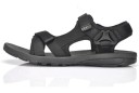 Men's Black Strappy Sandals 3