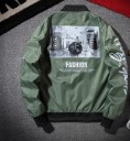 Men's Bomber Jacket with Print 4