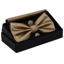 Men's Bow Tie, Pocket Square and Cufflinks T1309 6