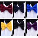 Men's Bow Tie, Pocket Square and Cufflinks T1309 15
