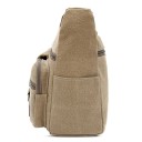 Men's Canvas Shoulder Bag 31×21×14 cm Casual Crossbody Travel Bag High-Quality Fashion Luxury Men's Bag 9