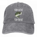 Men's Cap with Fish T181 3