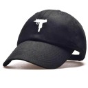 Men's Cap with Weapon Motif 4