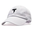 Men's Cap with Weapon Motif 2