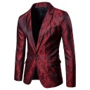 Men's Casual Blazer J2178 2