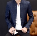Men's Casual Blazer with Interesting Pattern 9