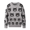 Men's Cat Sweater 3