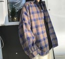 Men's Checked Shirt F413 5