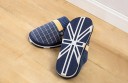 Men's Checked Slippers 6