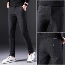Men's Checked Trousers F1586 4