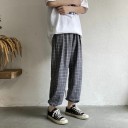 Men's Checked Trousers F1610 1