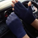 Men's Cotton Fingerless Gloves 6
