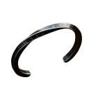 Men's Cuff Bracelet with Letters Stainless Steel 6.2cm Stylish and Modern Design for Men with Personalised Letters 2