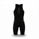 Men's Cycling Set Sleeveless Jersey and Shorts Fitted Cut Stretchy Material 80% Polyester and 20% Spandex 2