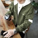 Men's Denim Jacket with Hood A1926 6