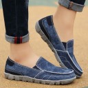 Men's Denim Moccasins 9