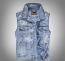 Men's Denim Vest A3011 2