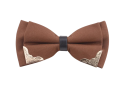 Men's Double Bow Tie with Metal Edge 7