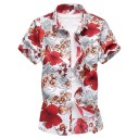 Men's Floral Shirt F688 1