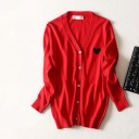 Men's Heart Button Sweater 8