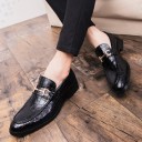 Men's Heeled Loafers J1488 8
